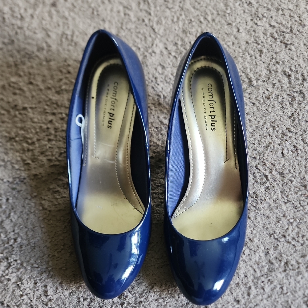 Comfort Plus by Predictions Navy Heels